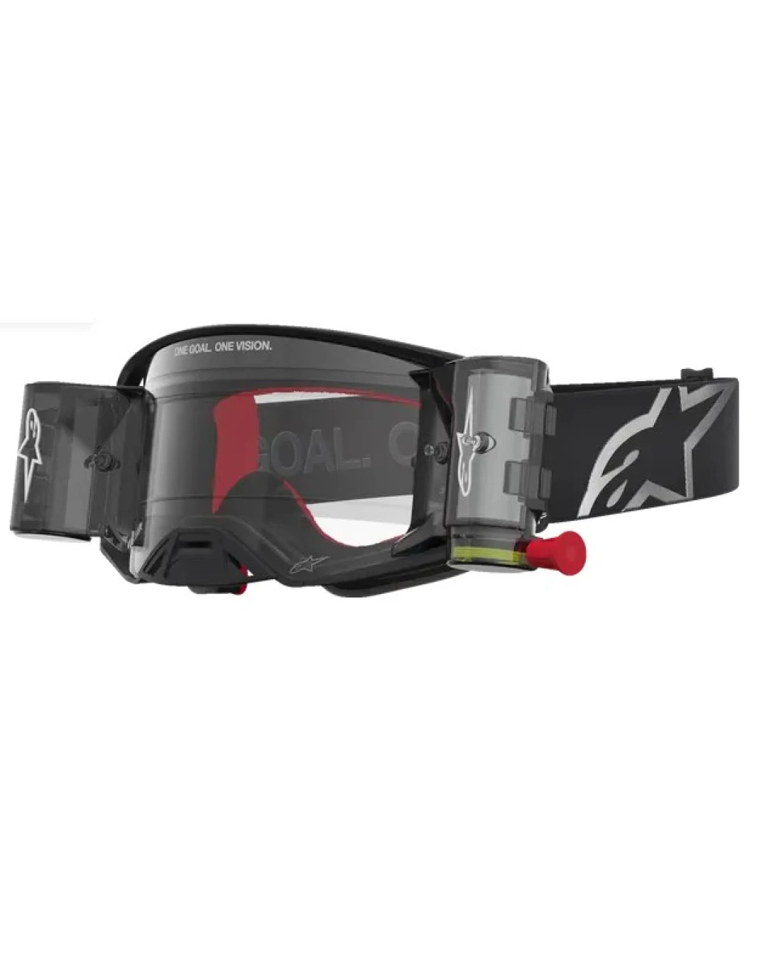 Мотокрос очила ALPINESTARS SUPERTECH FIRMA ROLL OFF BLK/SIL/CLR