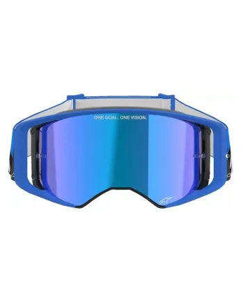 Мотокрос очила ALPINESTARS SUPERTECH STREAM BLUE MIRROR
