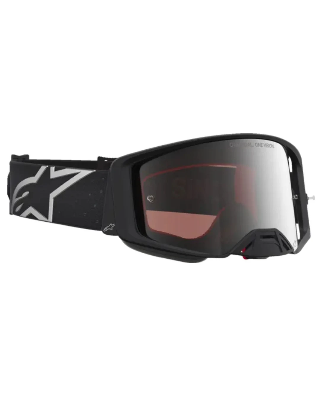 Мотокрос очила ALPINESTARS SUPERTECH VESTA BLK MATTE SIL MIRR-SILVER