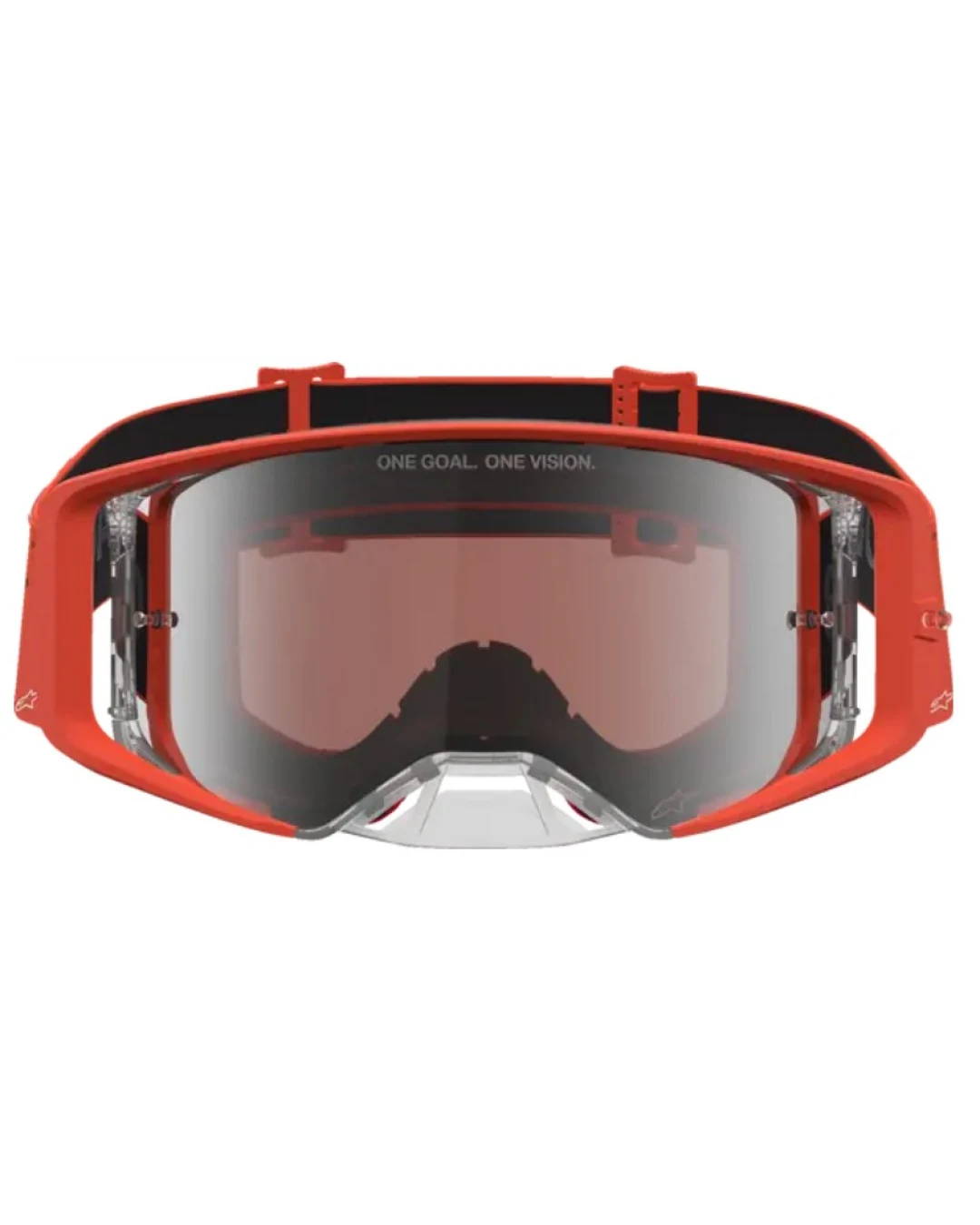 Мотокрос очила ALPINESTARS SUPERTECH VESTA ORG SILVER MIRROR-SILVER
