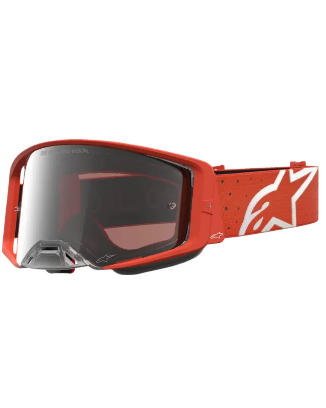 Мотокрос очила ALPINESTARS SUPERTECH VESTA ORG SILVER MIRROR-SILVER