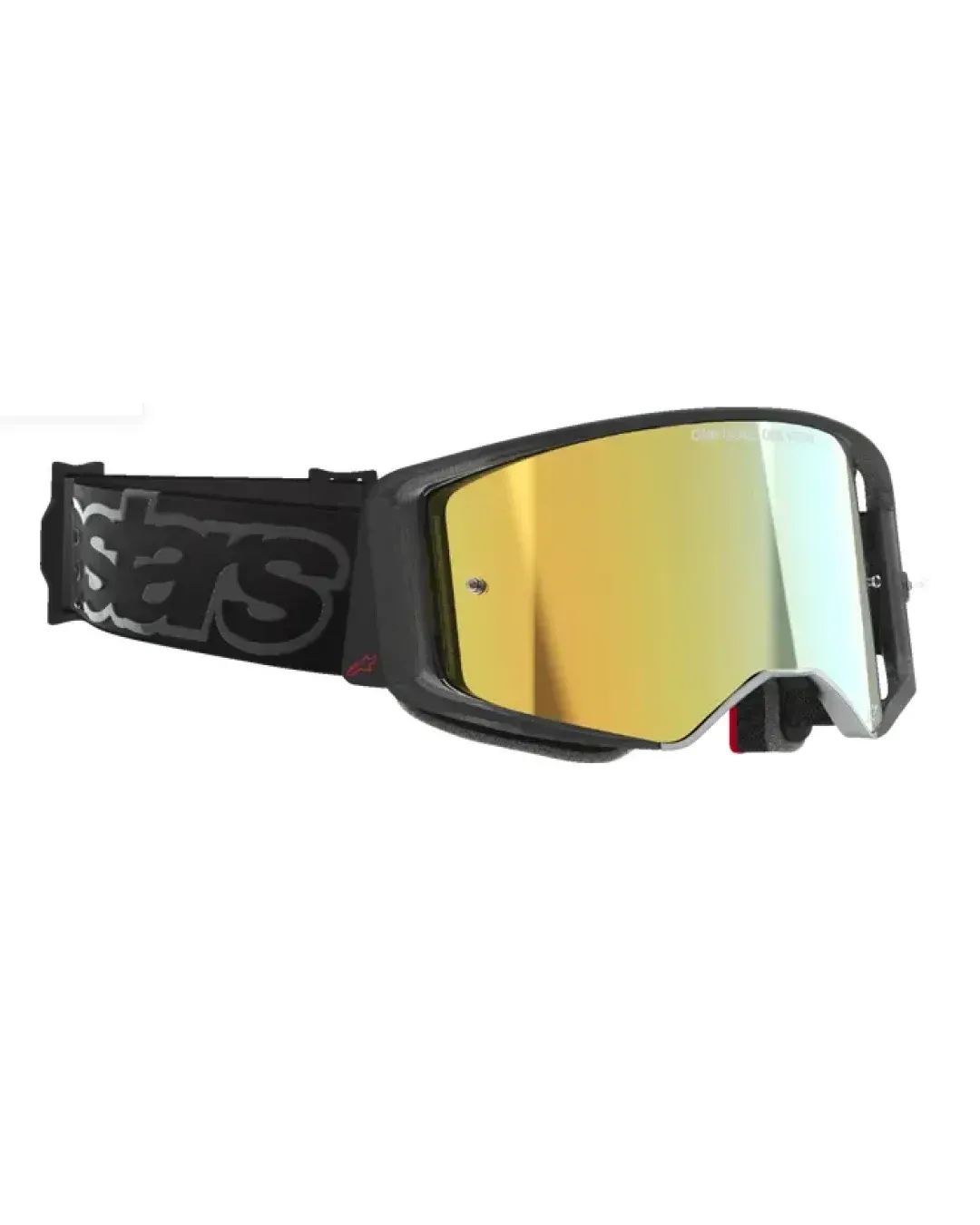 Мотокрос очила ALPINESTARS SUPERTECH VISTA BLACK MIRROR-GOLD
