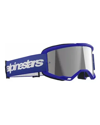 Мотокрос очила ALPINESTARS VISION 3 WORDMARK BL MIRROR-SIL