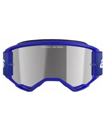Мотокрос очила ALPINESTARS VISION 3 WORDMARK BL MIRROR-SIL