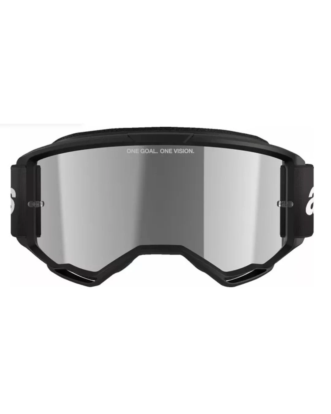 Мотокрос очила ALPINESTARS VISION 3 WORDMARK BLK MIRROR-SIL