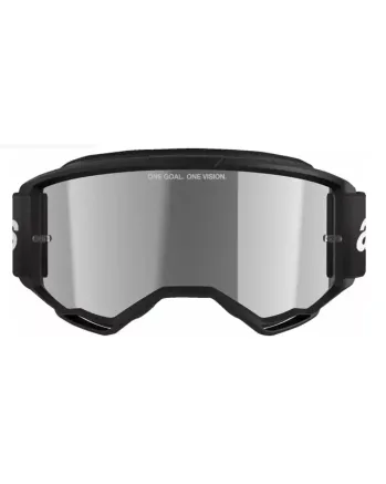 Мотокрос очила ALPINESTARS VISION 3 WORDMARK BLK MIRROR-SIL