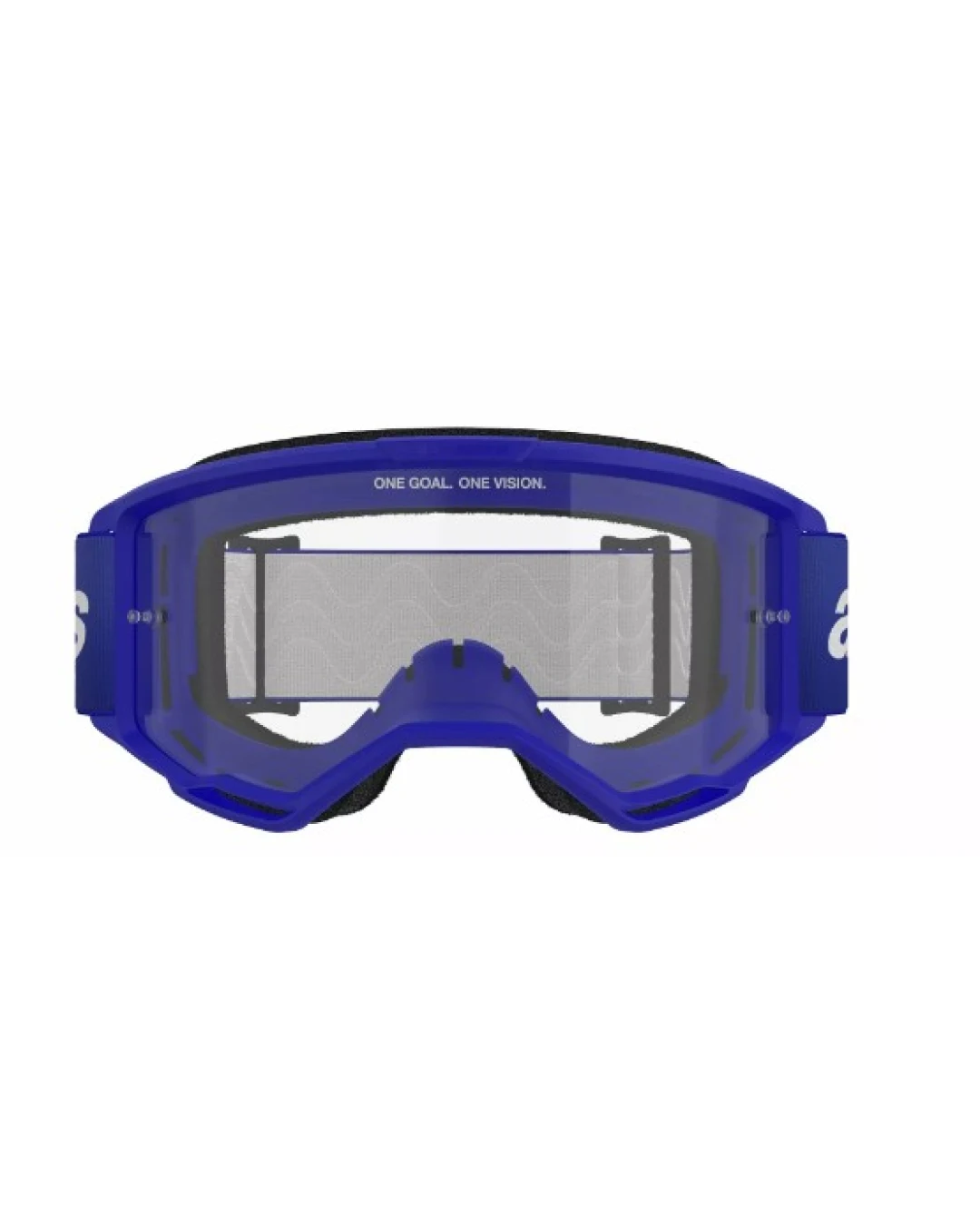 Мотокрос очила ALPINESTARS VISION 3 WORDMARK BLUE CLEAR