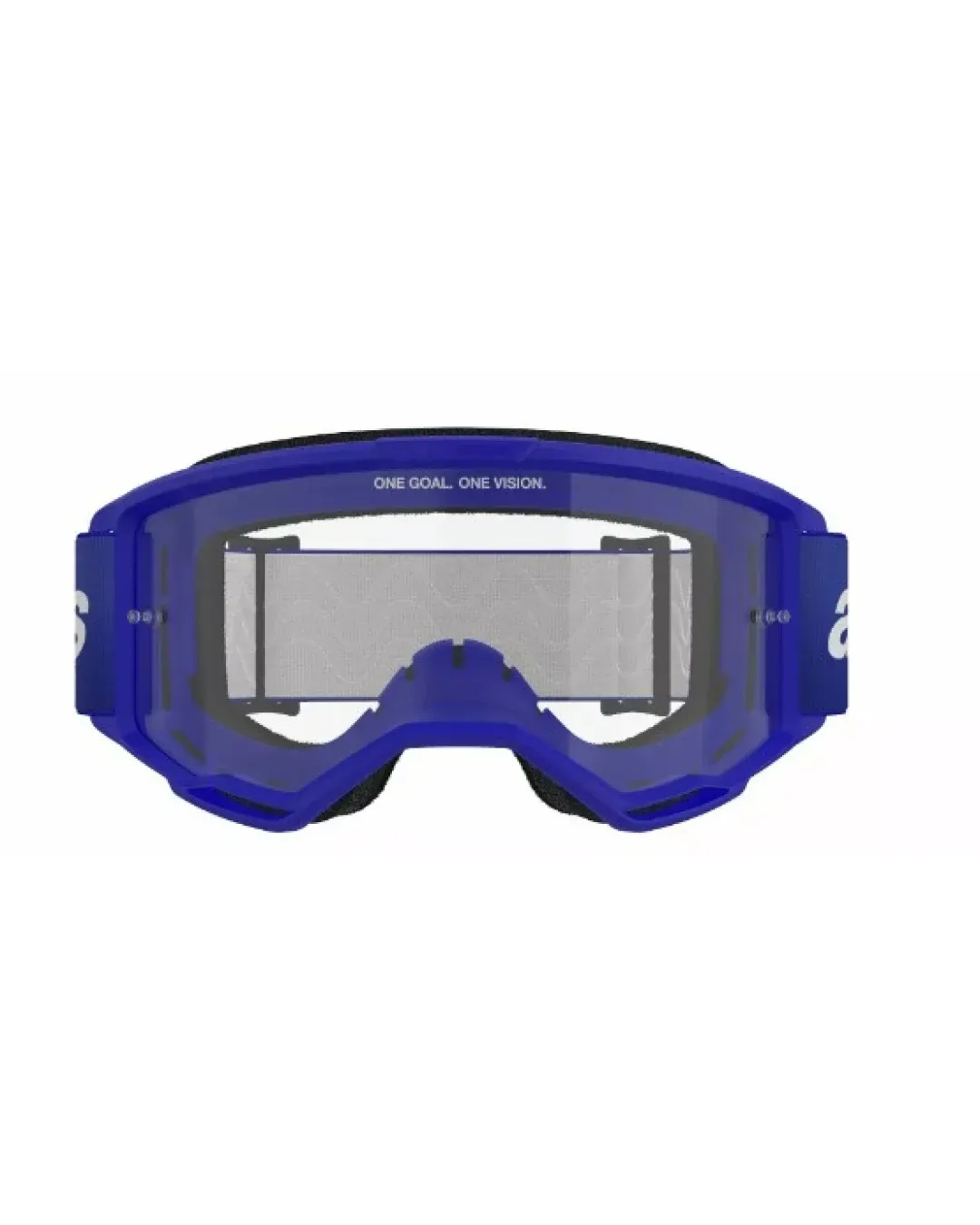 Мотокрос очила ALPINESTARS VISION 3 WORDMARK BLUE CLEAR