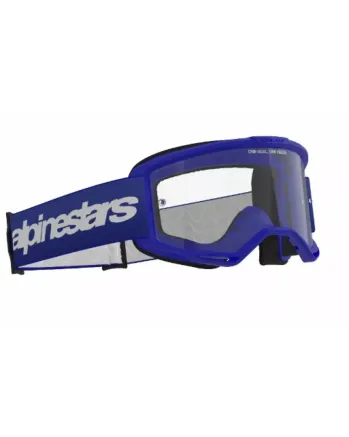 Мотокрос очила ALPINESTARS VISION 3 WORDMARK BLUE CLEAR