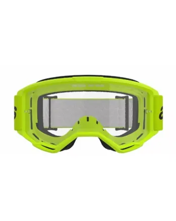 Мотокрос очила ALPINESTARS VISION 3 WORDMARK YLW CLEAR