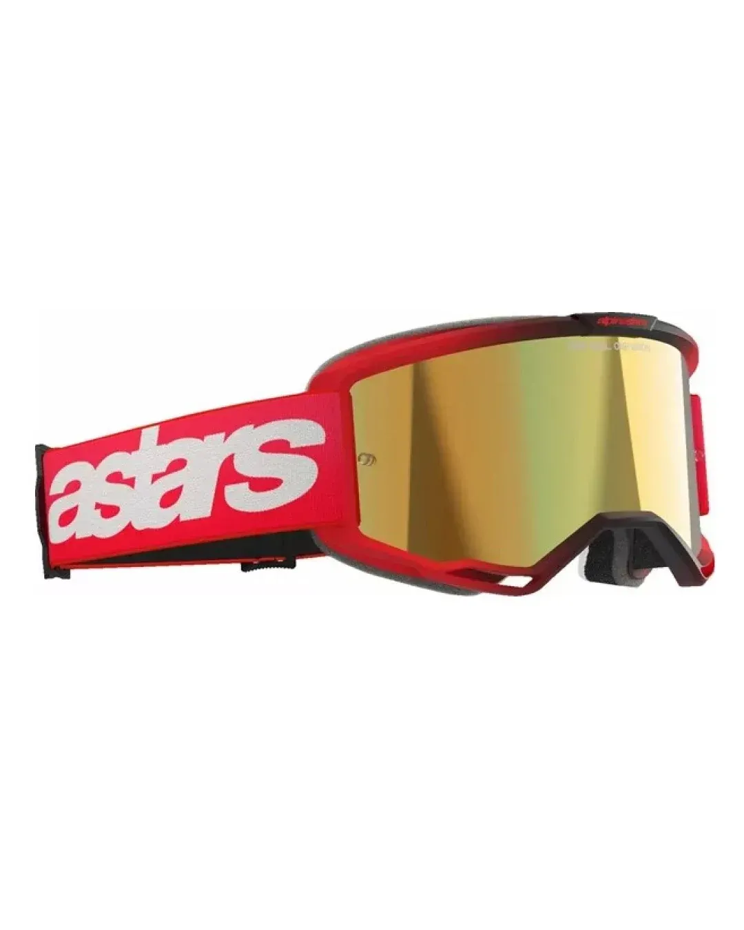 Мотокрос очила ALPINESTARS VISION 5 BLAZE RED MIRROR-GLD