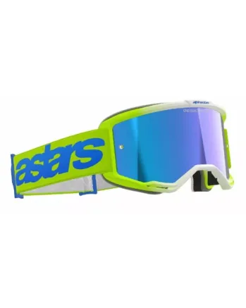 Мотокрос очила ALPINESTARS VISION 5 BLAZE YLW/BL MIRROR-BLUE