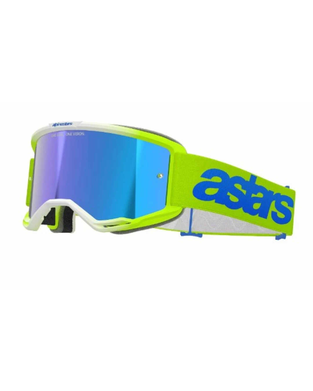 Мотокрос очила ALPINESTARS VISION 5 BLAZE YLW/BL MIRROR-BLUE