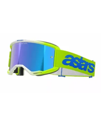 Мотокрос очила ALPINESTARS VISION 5 BLAZE YLW/BL MIRROR-BLUE