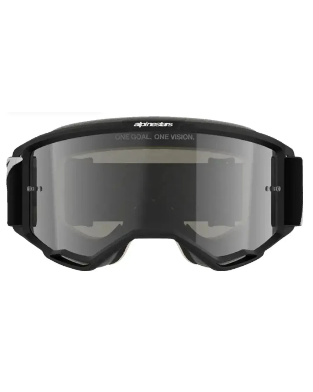 Мотокрос очила ALPINESTARS VISION 5 CORP 2 BLK WH MIR MIRROR-SILVER