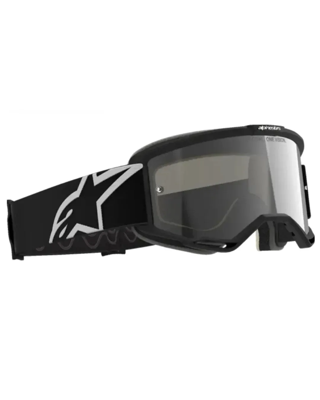 Мотокрос очила ALPINESTARS VISION 5 CORP 2 BLK WH MIR MIRROR-SILVER