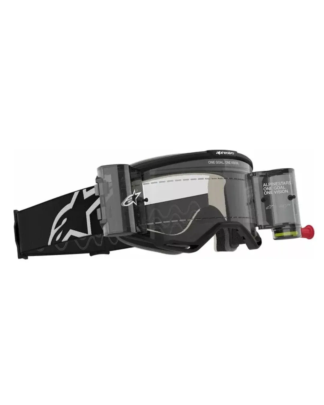 Мотокрос очила ALPINESTARS VISION 5 CORP BLK CLEAR ROLL-OFF