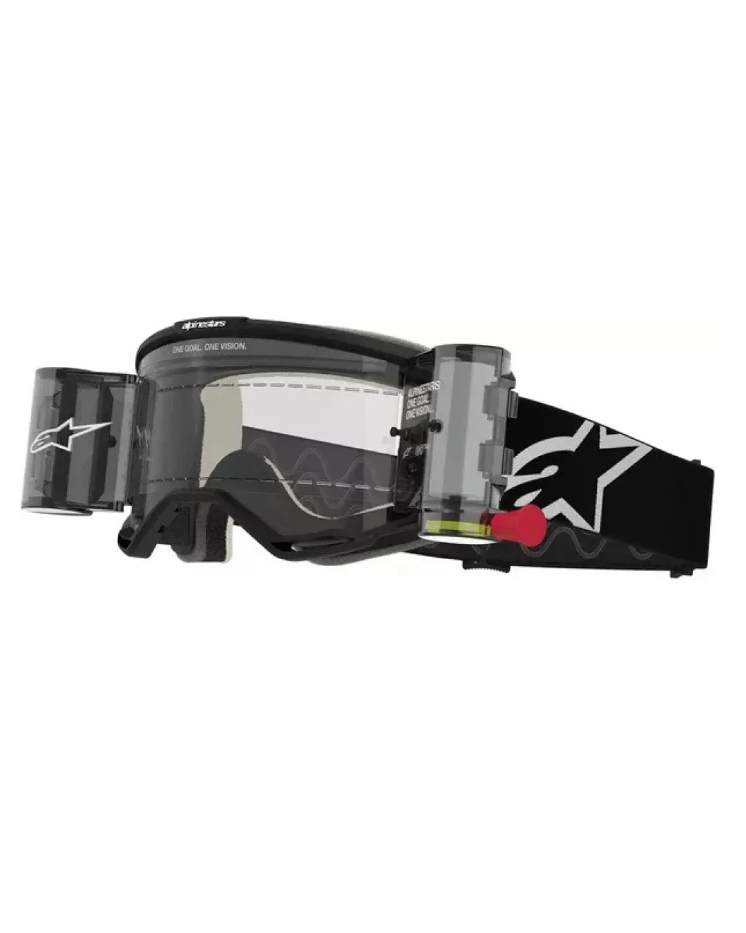 Мотокрос очила ALPINESTARS VISION 5 CORP BLK CLEAR ROLL-OFF