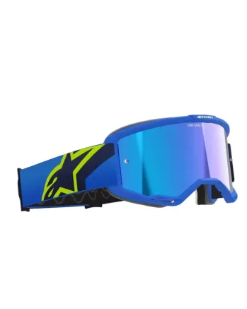 Мотокрос очила ALPINESTARS VISION 5 CORP BLUE/YELLOW MIRROR BLUE