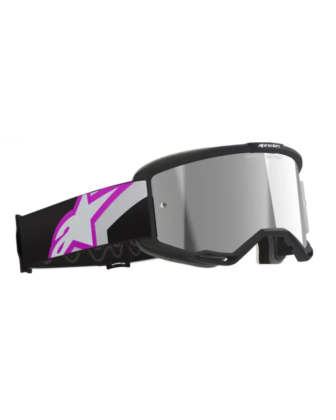 Мотокрос очила ALPINESTARS VISION 5 CORP GRAY/PURPLE MIRROR SILVER