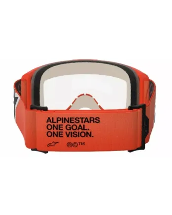 Мотокрос очила ALPINESTARS VISION 5 CORP ORANGE CLEAR