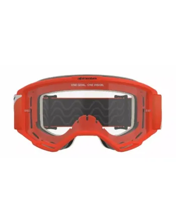 Мотокрос очила ALPINESTARS VISION 5 CORP ORANGE CLEAR