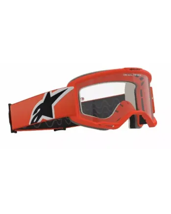 Мотокрос очила ALPINESTARS VISION 5 CORP ORANGE CLEAR