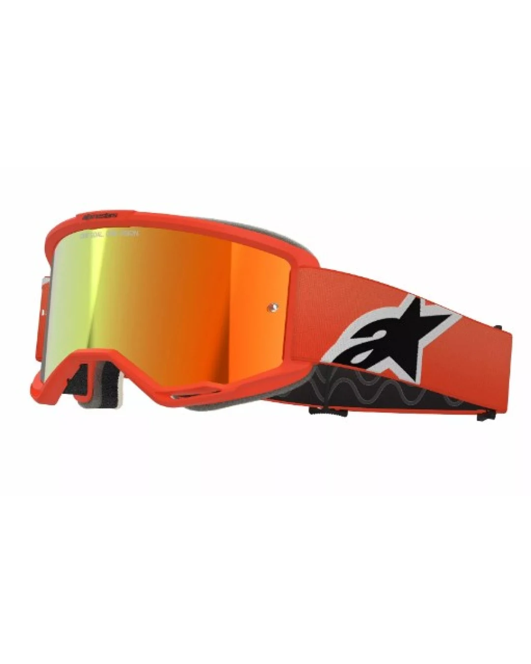 Мотокрос очила ALPINESTARS VISION 5 CORP ORANGE MIRROR-RED