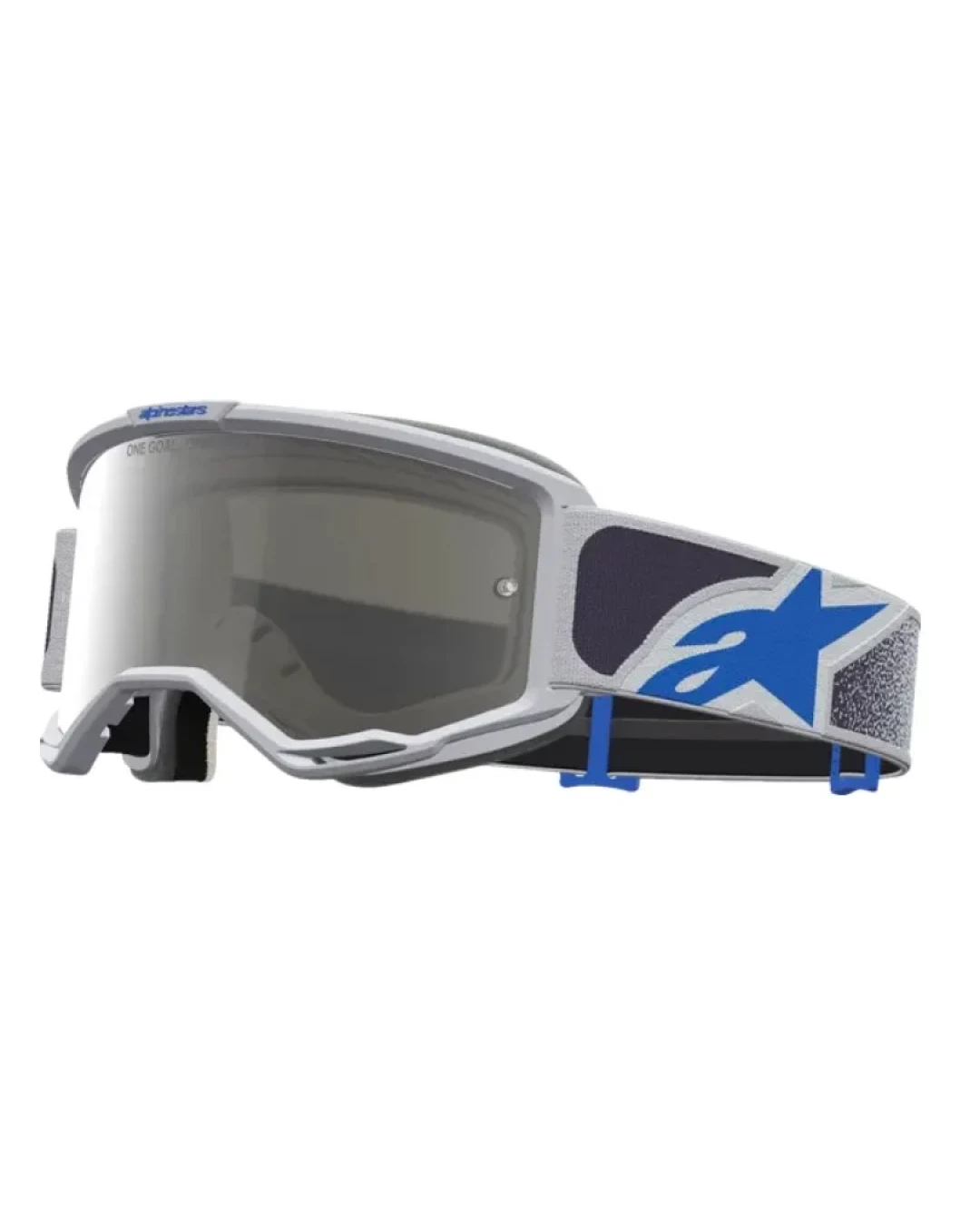 Мотокрос очила ALPINESTARS VISION 5 DRAG LIL/BLU/MIRR-SILVER