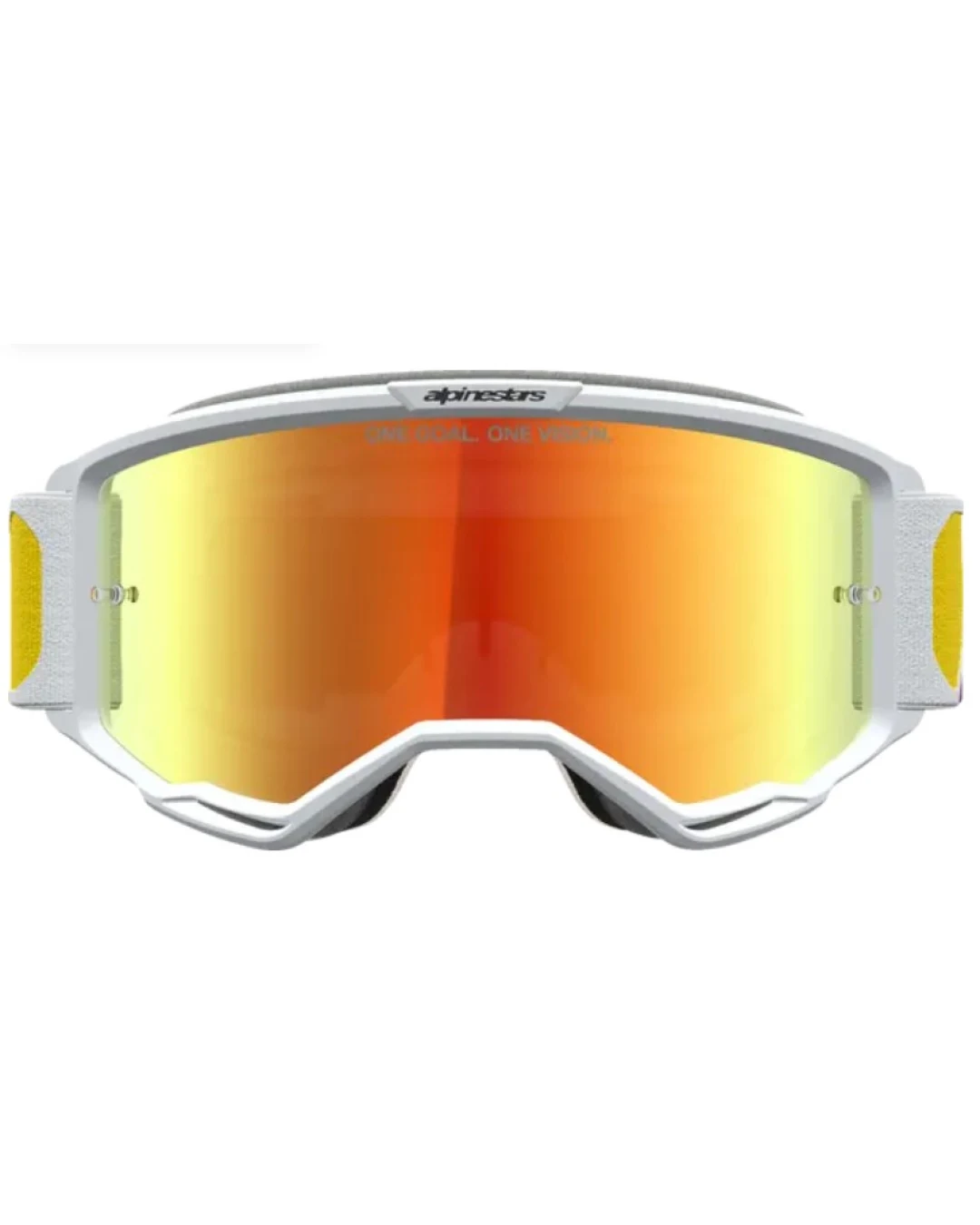 Мотокрос очила ALPINESTARS VISION 5 DRAG ORG RED MIRROR-RED