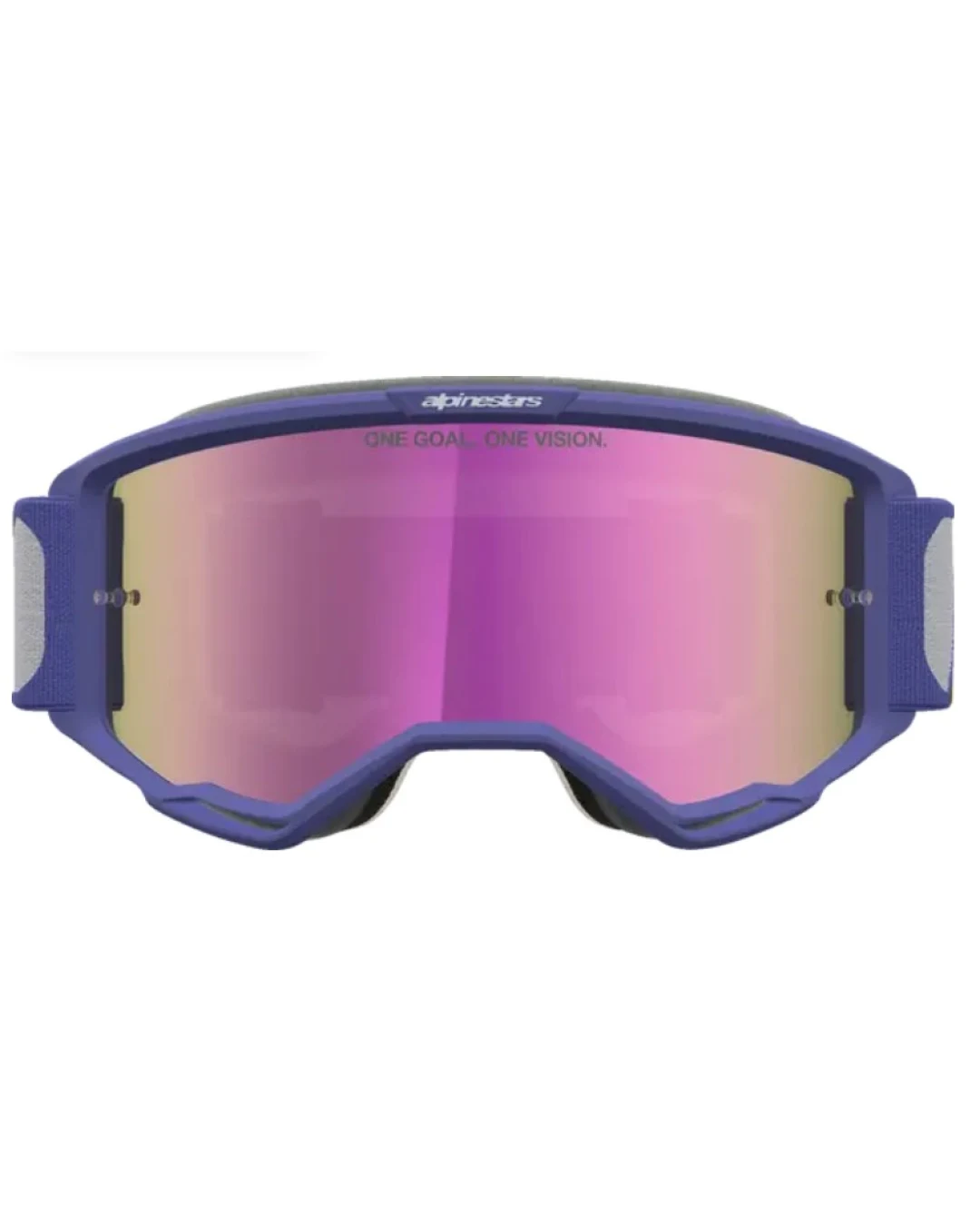 Мотокрос очила ALPINESTARS VISION 5 DRAG RED PURPLE MIRROR-PINK