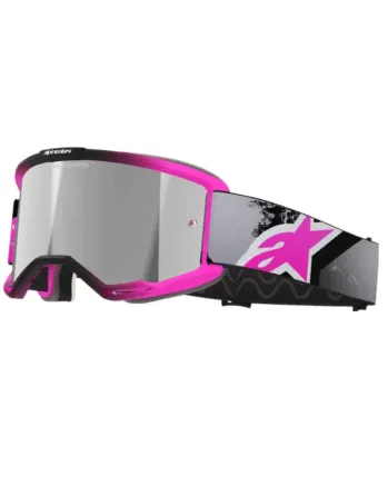Мотокрос очила ALPINESTARS VISION 5 LAHND IRON/PINK MIRROR-SIL