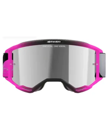 Мотокрос очила ALPINESTARS VISION 5 LAHND IRON/PINK MIRROR-SIL