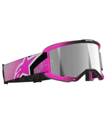 Мотокрос очила ALPINESTARS VISION 5 LAHND IRON/PINK MIRROR-SIL