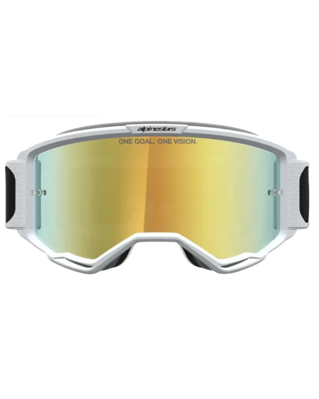 Мотокрос очила ALPINESTARS VISION 5 RORA BLK WHITE MIR MIRROR-GOLD