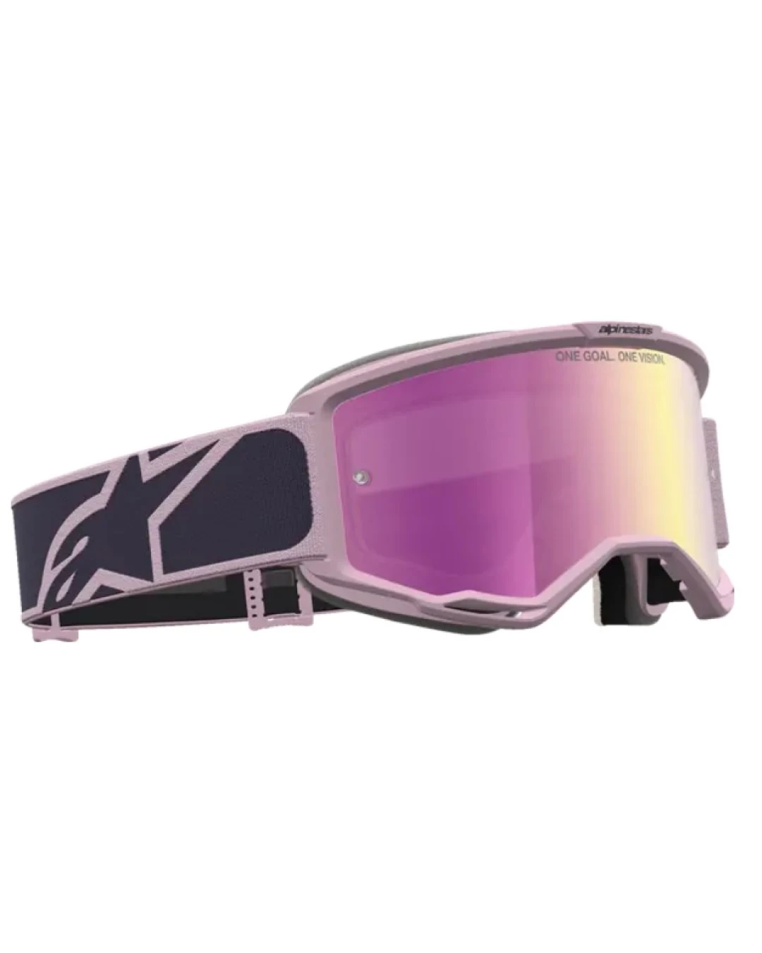 Мотокрос очила ALPINESTARS VISION 5 RORA GRST OLD PK MIRROR-PINK