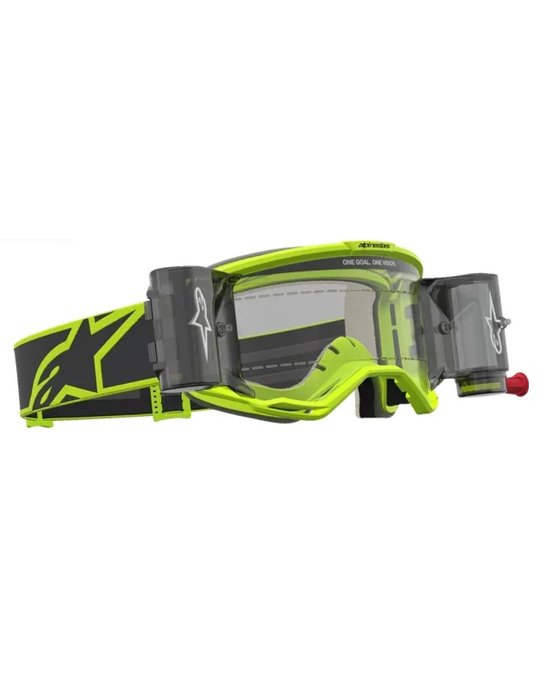 Мотокрос очила ALPINESTARS VISION 5 RORA ROLL-OFF YW FLUO/BK