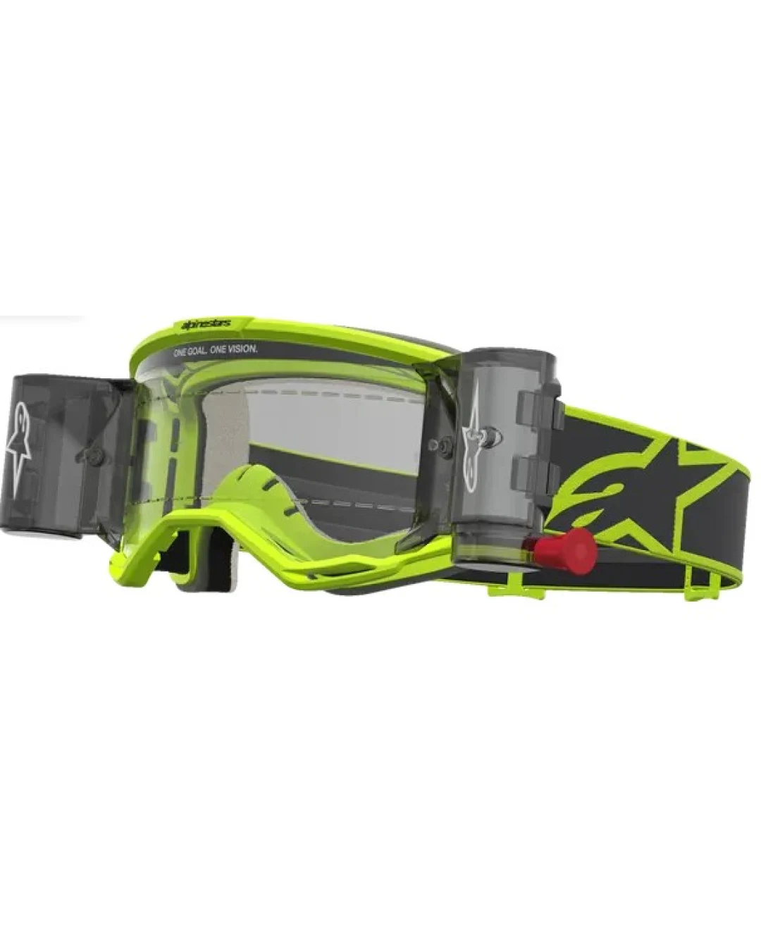 Мотокрос очила ALPINESTARS VISION 5 RORA ROLL-OFF YW FLUO/BK