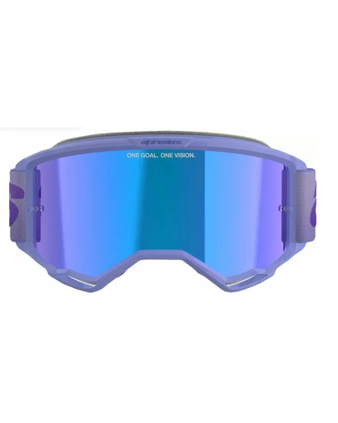 Мотокрос очила ALPINESTARS VISION 5 WORDMARK PRPL MIRROR-BL