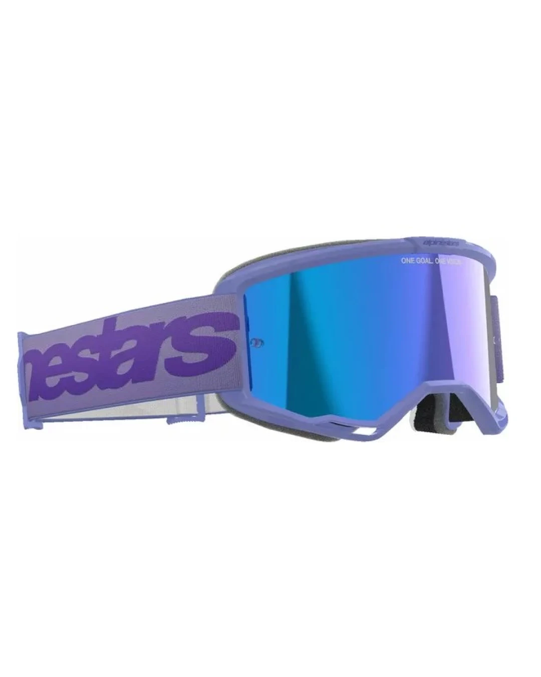 Мотокрос очила ALPINESTARS VISION 5 WORDMARK PRPL MIRROR-BL