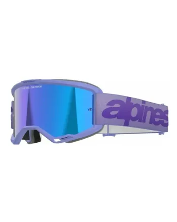 Мотокрос очила ALPINESTARS VISION 5 WORDMARK PRPL MIRROR-BL