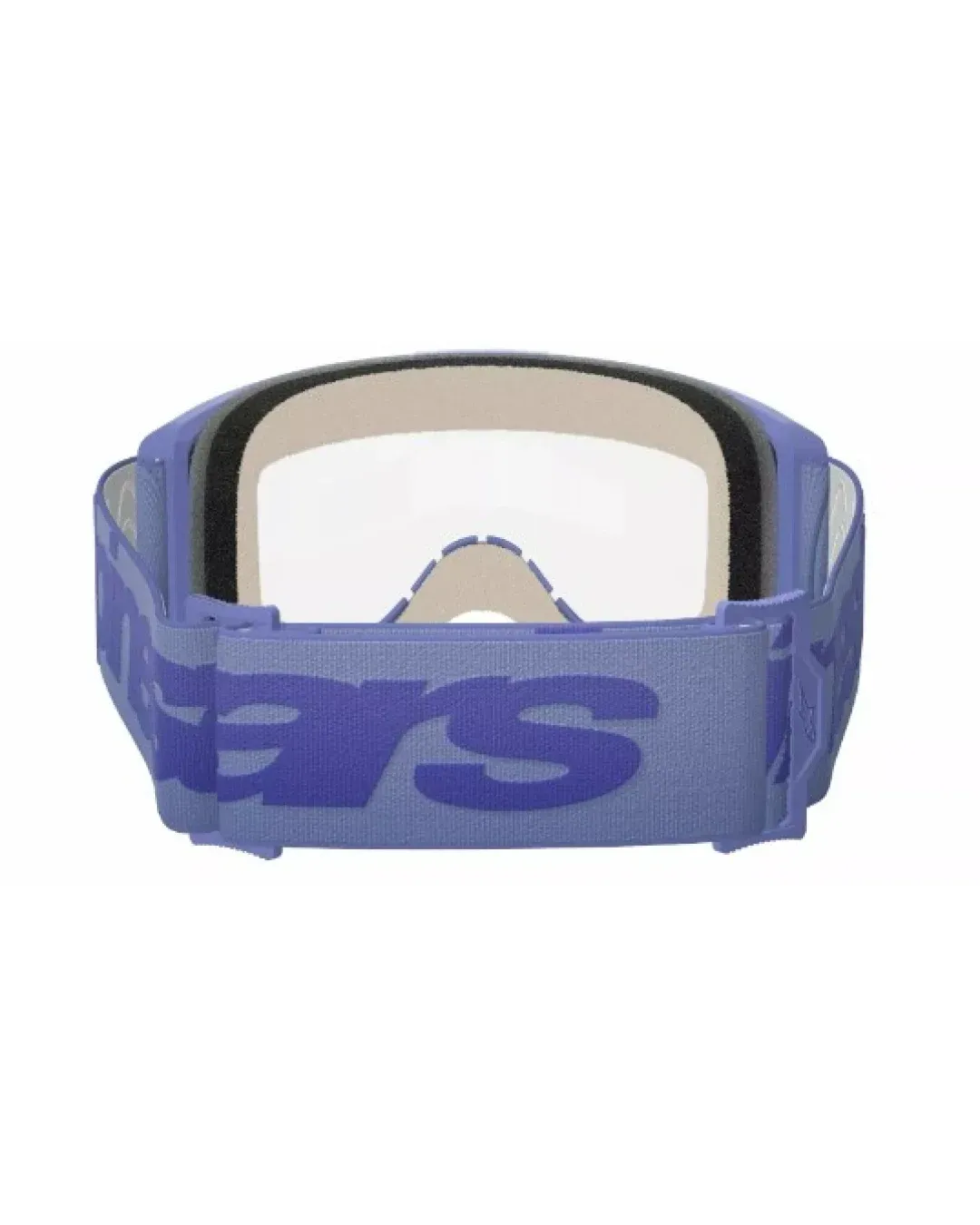 Мотокрос очила ALPINESTARS VISION 5 WORDMARK PURPLE CLEAR