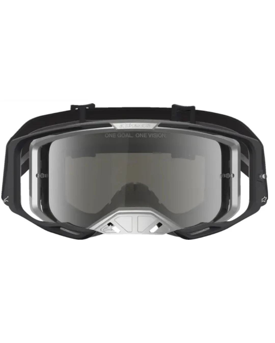 Мотокрос очила ALPINESTARS VISION 8 AMBER BK/SLVR MIRR-SILVR