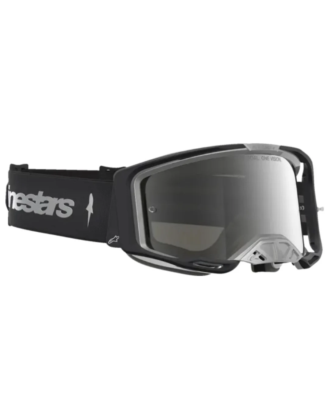 Мотокрос очила ALPINESTARS VISION 8 AMBER BK/SLVR MIRR-SILVR