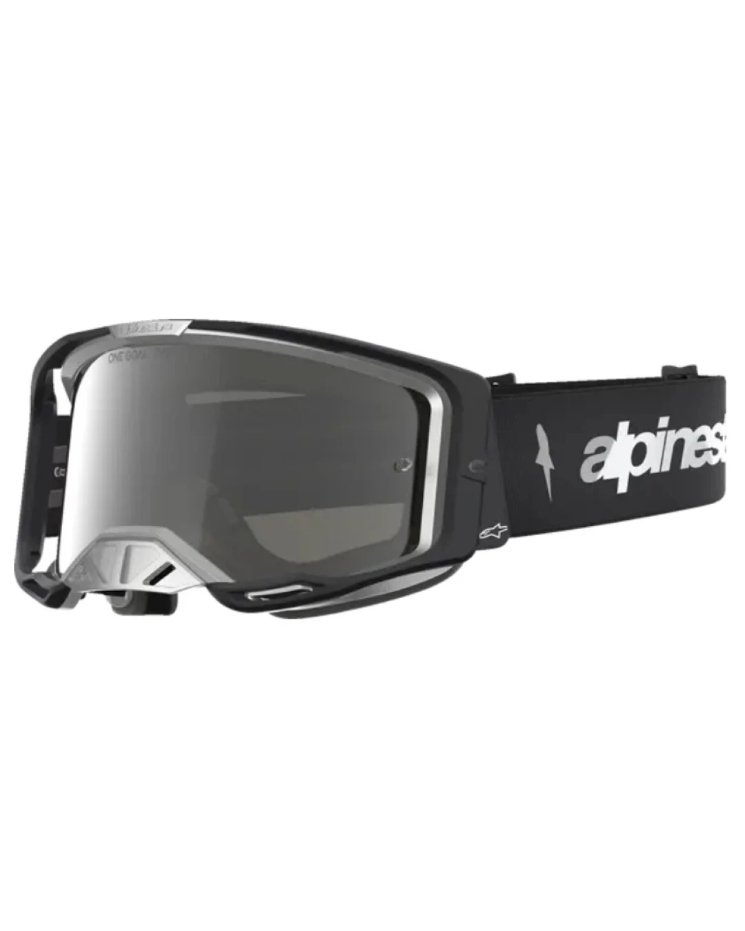 Мотокрос очила ALPINESTARS VISION 8 AMBER BK/SLVR MIRR-SILVR