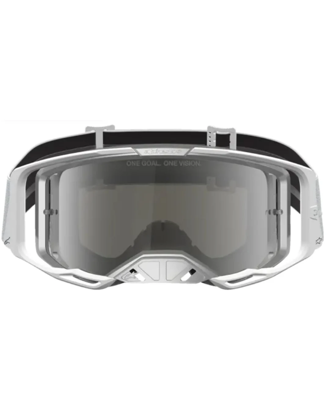 Мотокрос очила ALPINESTARS VISION 8 AMBER WHT SILVER MIRROR-SILVER