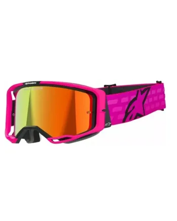 Мотокрос очила ALPINESTARS VISION 8 CORP PINK MIRROR-RED