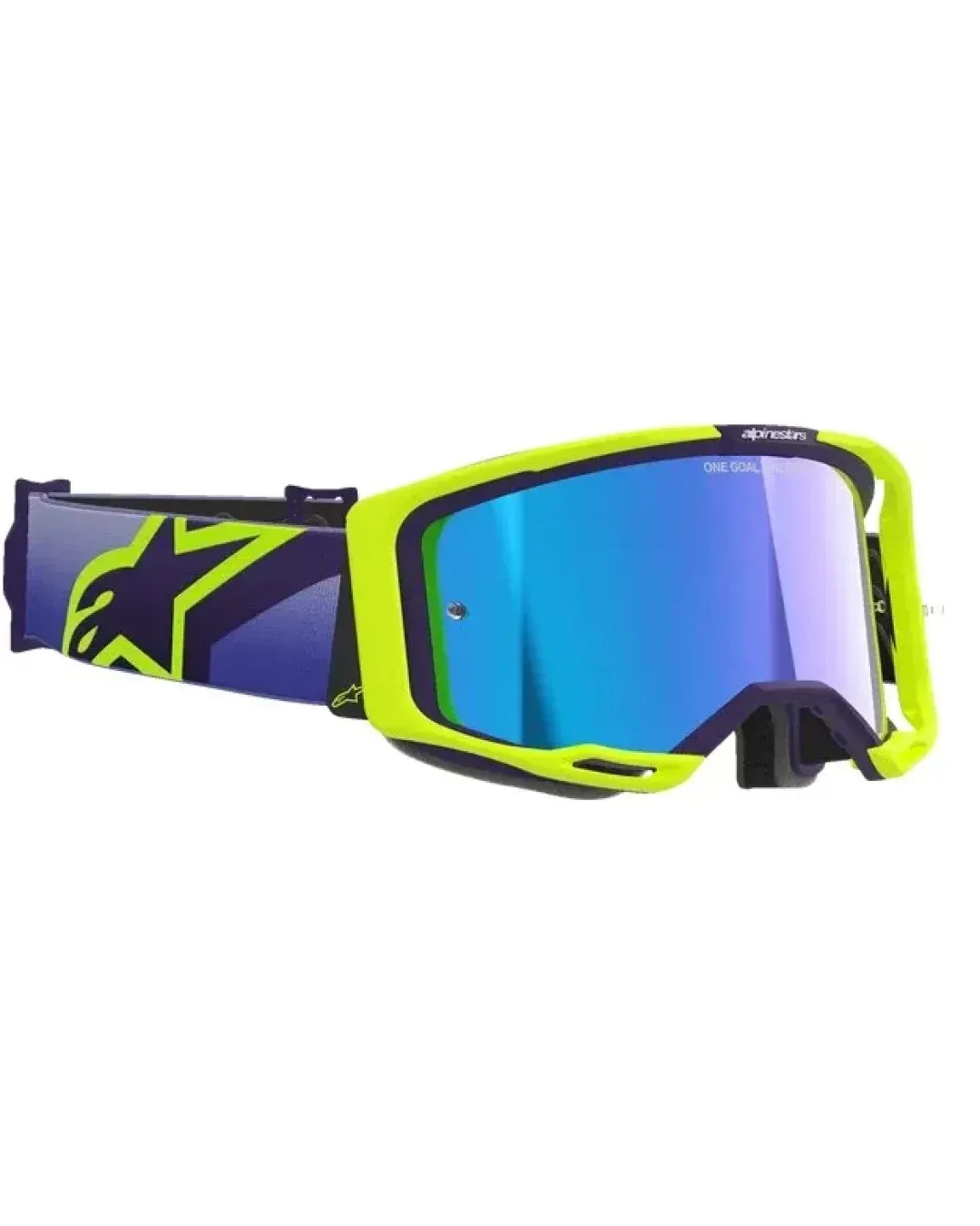 Мотокрос очила ALPINESTARS VISION 8 CORP PRP/YLWPNK/MIR BLUE