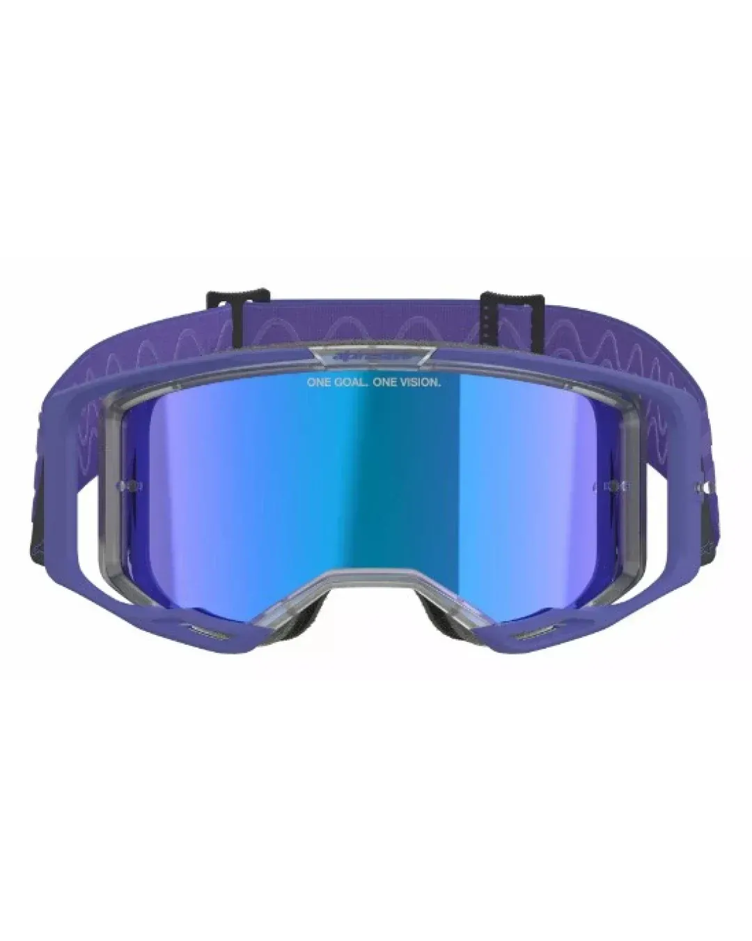 Мотокрос очила ALPINESTARS VISION 8 CORP PURPLE MIRROR-BLUE