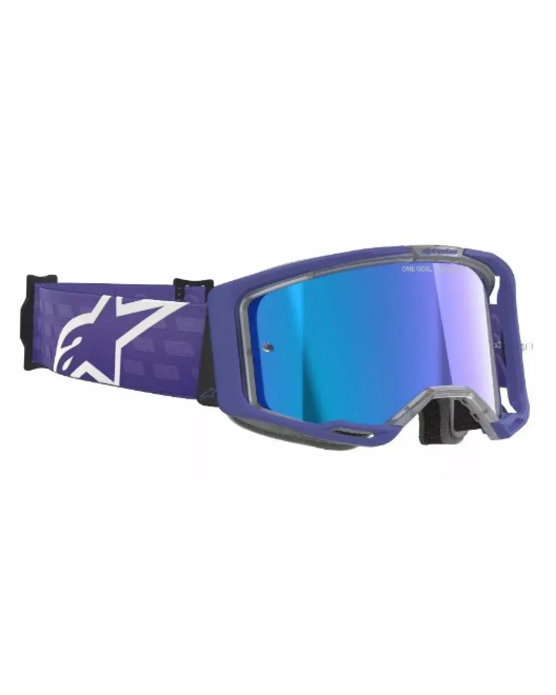 Мотокрос очила ALPINESTARS VISION 8 CORP PURPLE MIRROR-BLUE